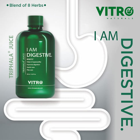Vitro Naturals I Am Digestive Triphala+ Juice