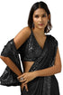 Vasthrlay Black Stones Sequins