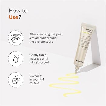 Minimalist Vitamin K + Retinal 01% Under Eye Cream