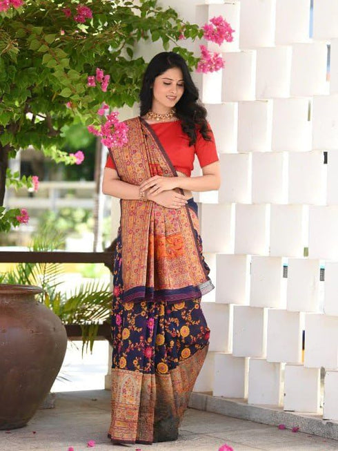 Vasthrlay Banarasi Saree