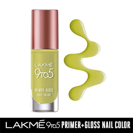 Lakme 9To5 Primer + Gloss Nail Colour 6ml