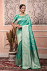 Vasthrlay Banarasi Unstitched Saree