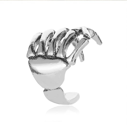 Gothic Halloween Skeleton Stud Earrings