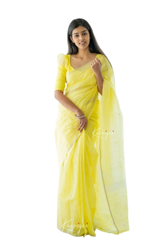 Vasthrlay Cotton Unstitched Saree