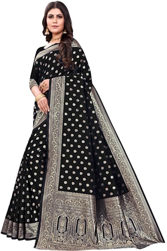 Vasthrlay Banarasi Kanjivaram Wedding Paithani Saree With Blouse Piece