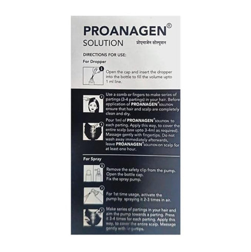 Proanagen Alcohol-Free Solution | For Healthy & Stronger Hair