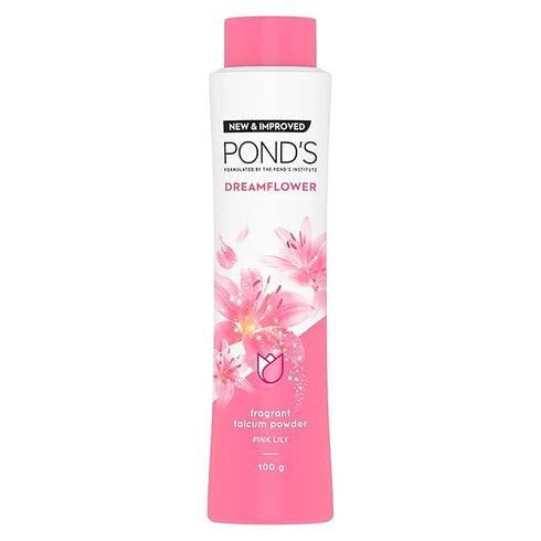 Ponds Dreamflower Fragrant Talc Powder Pink Lilly