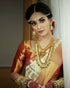 Vasthrlay Orange Kanjivaram Saree