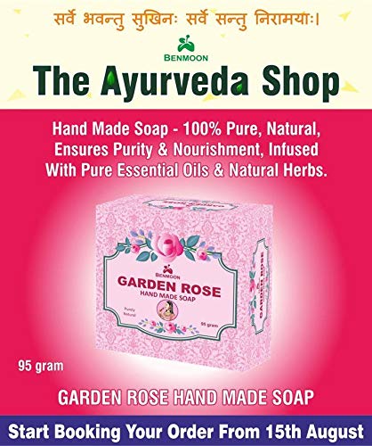 Benmoon Ayurveda Garden Rose Hand Made Soap