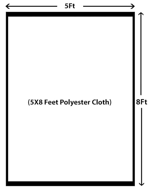 Ganesh Backdrop Cloth for Decoration