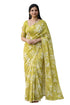 Vasthrlay Floral Lightweight Tassel Unstitche