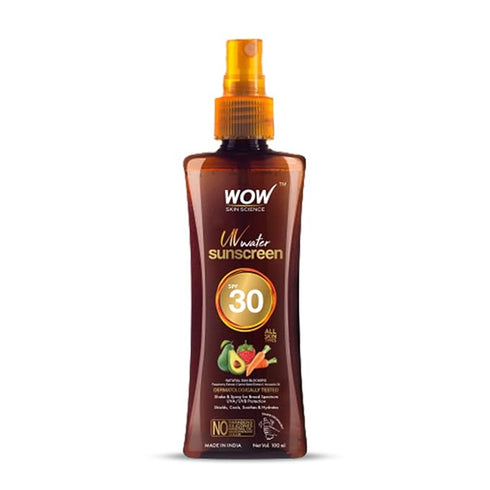 WOW Skin Science UV Sunscreen Quick Absorbent Oil-free Spray with SPF 30