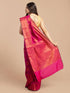 Vasthrlay Banarasi Unstitched Saree
