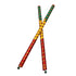 STLYZ Wooden Dandiya Sticks for Dance 15 inch