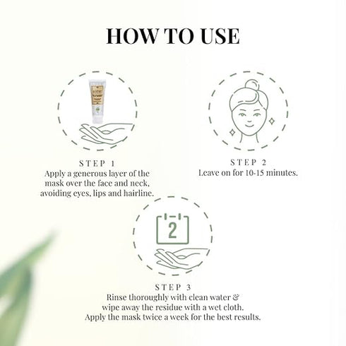 Azafran Organics Deep Pore Cleansing Clay Masque