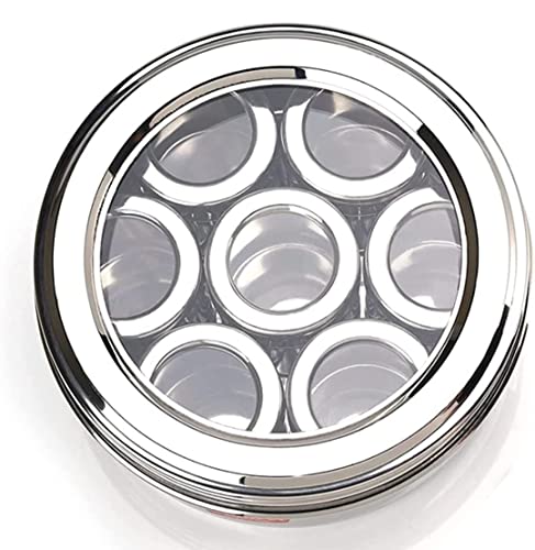 STEEPLE 7 IN 1 Spice Box Stainless Steel with