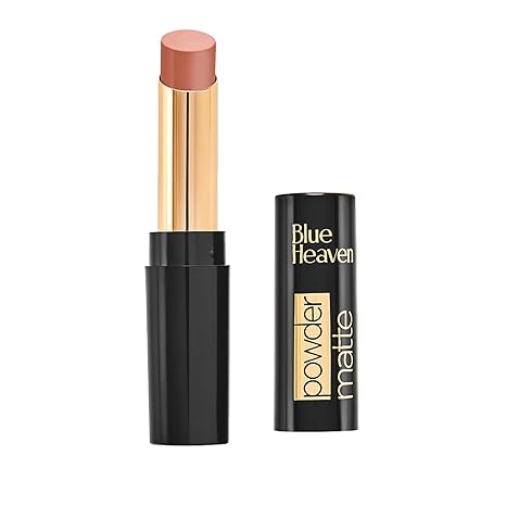 Blue Heaven Powder Matte Lipstick Toffee Brown