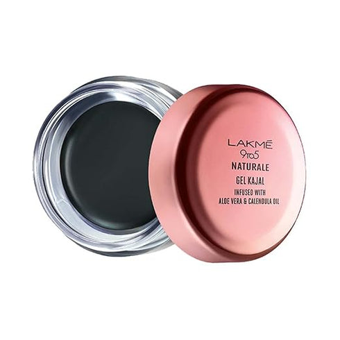 Lakme 9 To 5 Natural Gel Kajal Black 3G