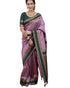 Vasthrlay Kanjivaram Jamun Red Contrast Traditional