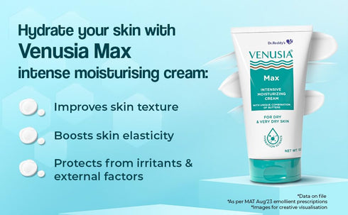 Venusia Max Intensive Moisturizing Cream