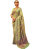 Vasthrlay Kanjivaram Unstitched Saree