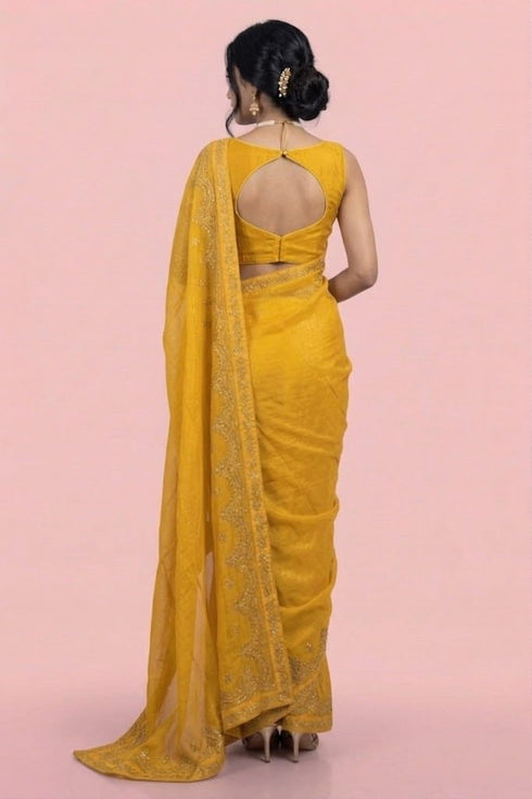 Vasthrlay Embroidered Swarovski Ethnic Wear