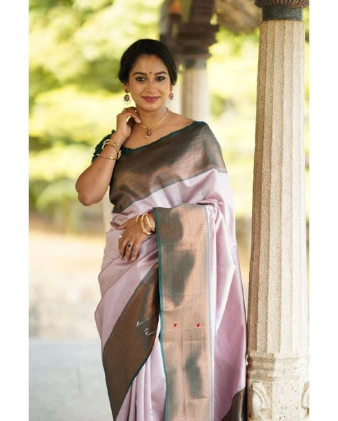 Vasthrlay Banarasi Border Saree