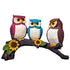 Beautiful Resin Owl Family Decorative Statue for Home Decor