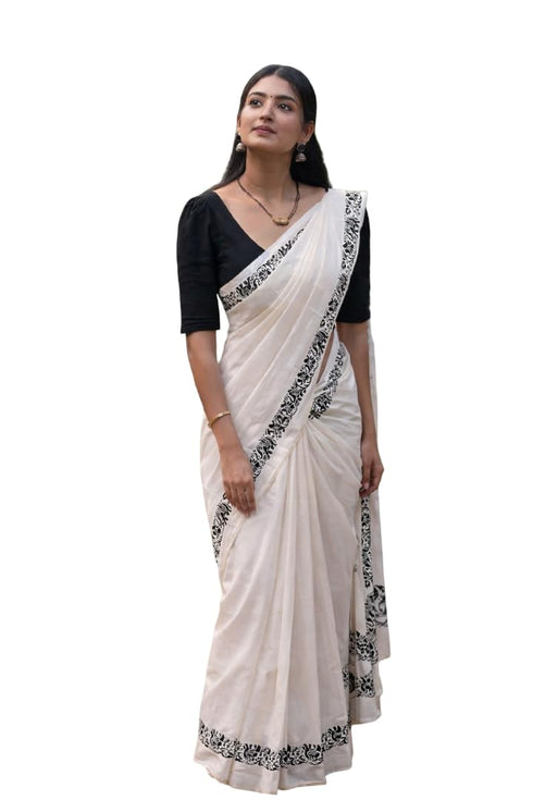 Vasthrlay Printed Traditional Lightweight Breathable