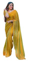 Vasthrlay Boarder Unstitched Chhaavaz Mustard Free Ethnic Wear