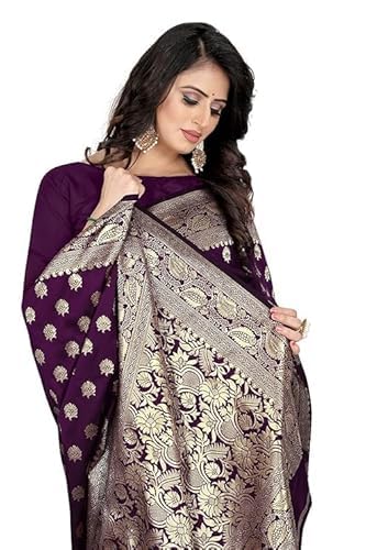Vasthrlay Banarasi Kanjivaram Collections Pari S 1 Saree With Blouse Piece