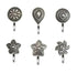 Vama Fashions Without Piercing Nosering Pressing Type Clip