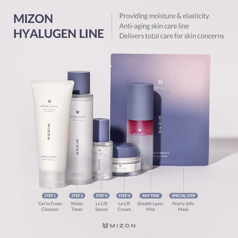 MIZON Hyalugen Le Lift Serum with Hyaluronic Acid and Marine Collagen