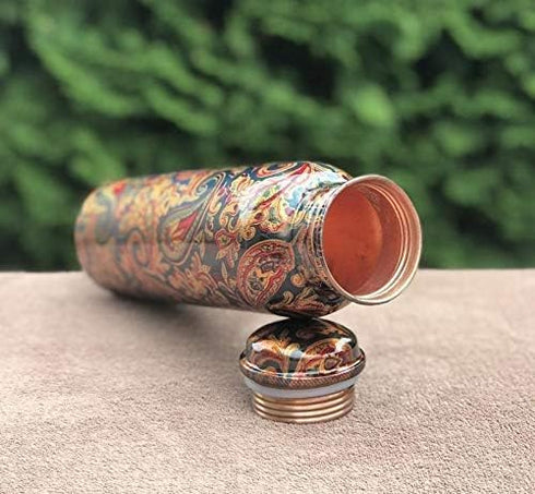 Copper Stylish Bottle 900 ML (Green)
