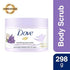 Dove Exfoliating Body Polish Scrub Lavender & Coconut Milk for Dry Skin