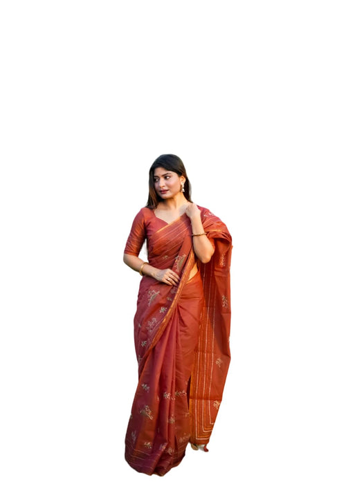 Vasthrlay Khadi Cotton Embroidery