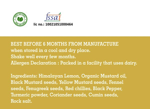 Hetha Pahadi Kagzi Nimbu Achar / Lemon Pickle