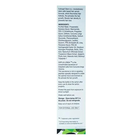 Cuticapil Stem Intensive - Bottle of Hair Serum