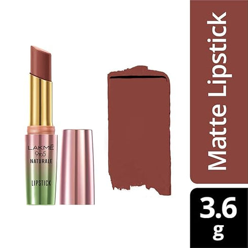 Lakme 9 to 5 Naturale Matte Lipstick | Honey Love