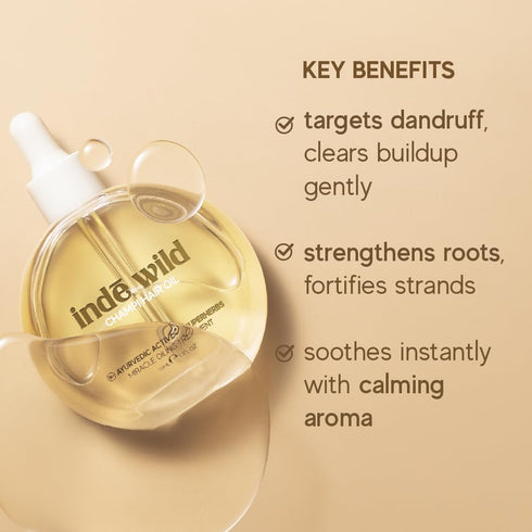 Indē wild Champi Hair Oil With Rosemary Oil