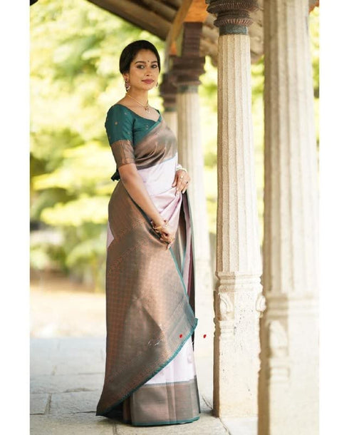 Vasthrlay Banarasi Border Saree