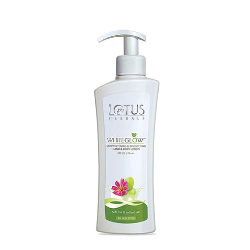 Lotus Herbals Whiteglow Skin Whitening & Brightening Hand & Body Lotion