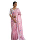 Vasthrlay Checks Floral Tassel Lightweight