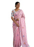 Vasthrlay Checks Floral Tassel Lightweight