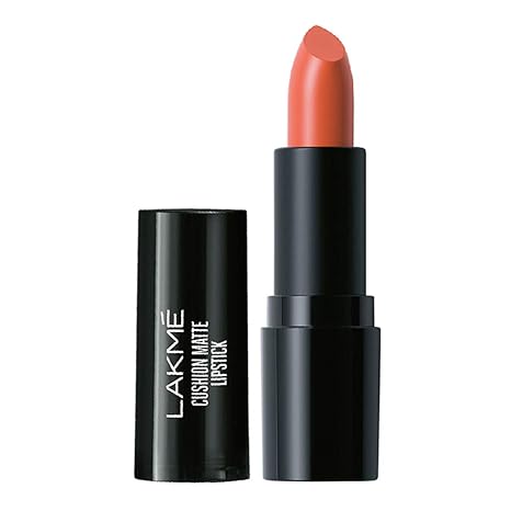 Lakme Cushion Matte Lipstick | Orange Blossom