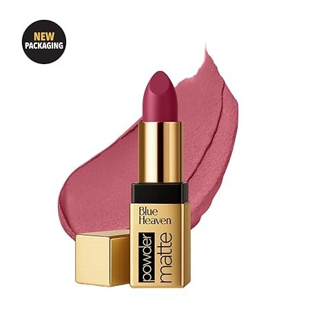 Blue Heaven Powder Matte Lipstick Mocha Madness