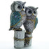 Owl Statue for Good Luck & Wisdom | Antique Multicolour Owl Showpiece for Home Decor