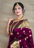 Vasthrlay Kanjivaram Wedding Banarasi Vruksh 50 Saree With Blouse Piece