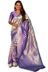 Vasthrlay Banarasi Unstitched Saree