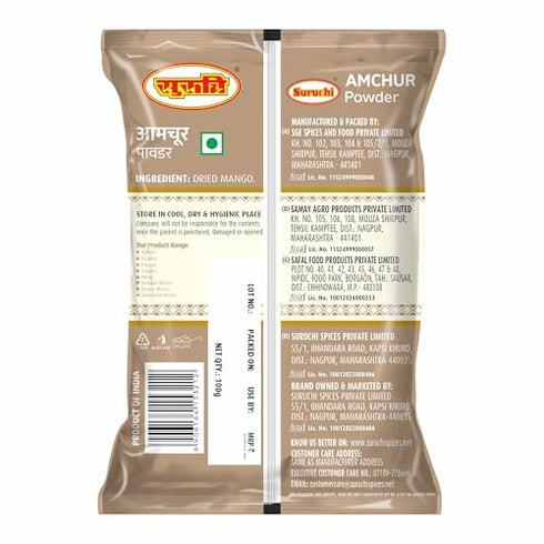 Suruchi Amchur Powder 100g Dry Mango Powder Tangy